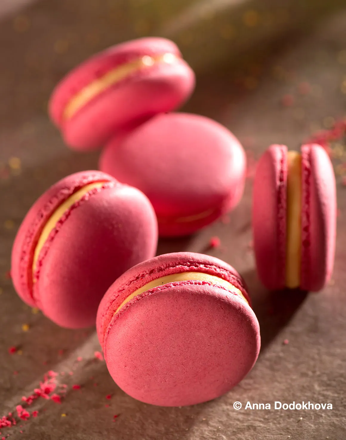 Фотосъёмка макарон кондитерской Jon Macaron. Фуд-фотограф, фуд-стилист Анна Додохова