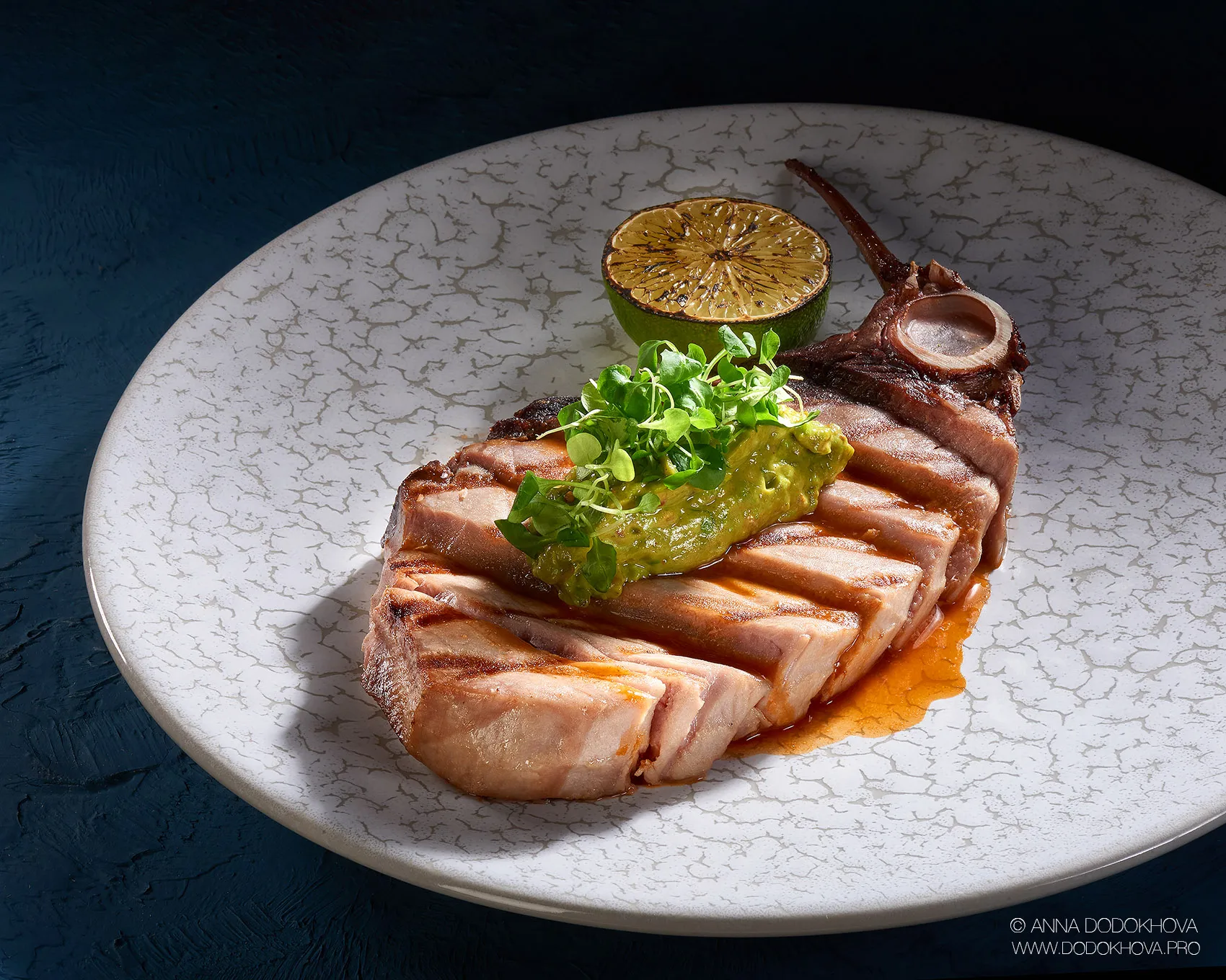 Фотосъёмка блюд высокой кухни ресторана Brunello. Фуд-фотограф, фуд-стилист Анна Додохова