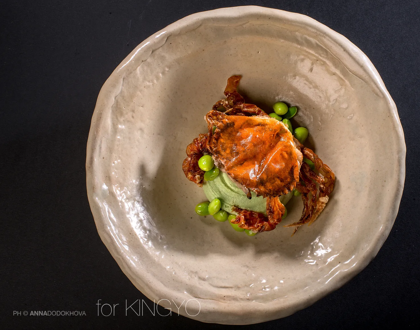 Фотосъёмка блюд ресторана японской кухни Kingyo. Фуд-фотограф, фуд-стилист Анна Додохова