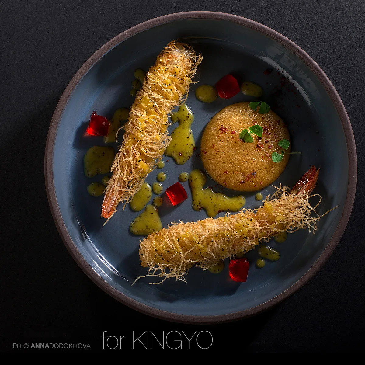 Фотосъёмка блюд ресторана японской кухни Kingyo. Фуд-фотограф, фуд-стилист Анна Додохова
