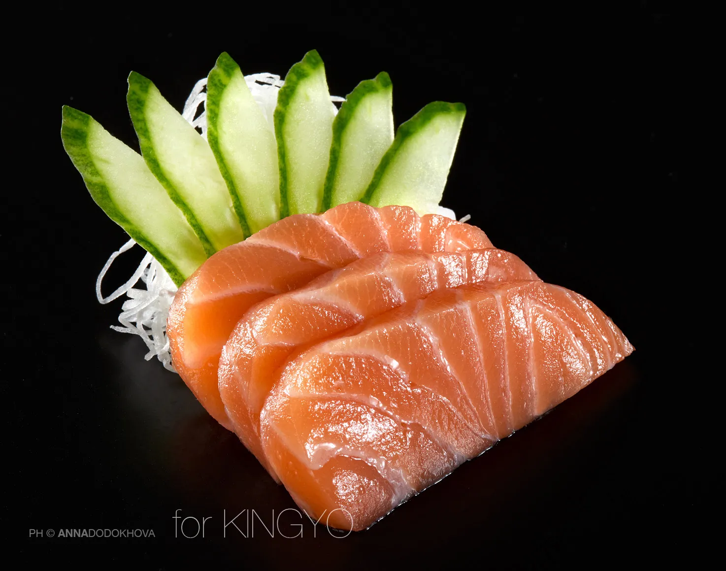Фотосъёмка блюд ресторана японской кухни Kingyo. Фуд-фотограф, фуд-стилист Анна Додохова