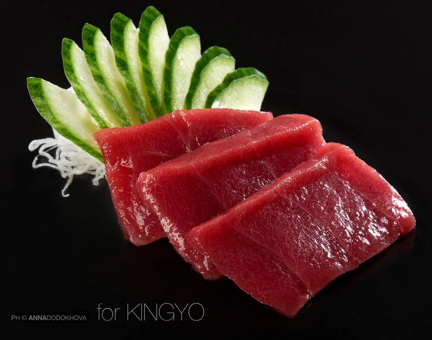 Фотосъёмка блюд ресторана японской кухни Kingyo. Фуд-фотограф, фуд-стилист Анна Додохова