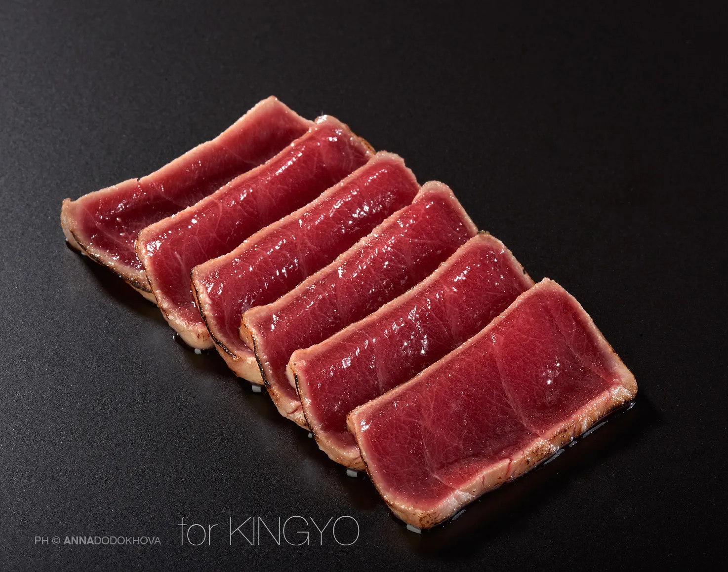 Фотосъёмка блюд ресторана японской кухни Kingyo. Фуд-фотограф, фуд-стилист Анна Додохова