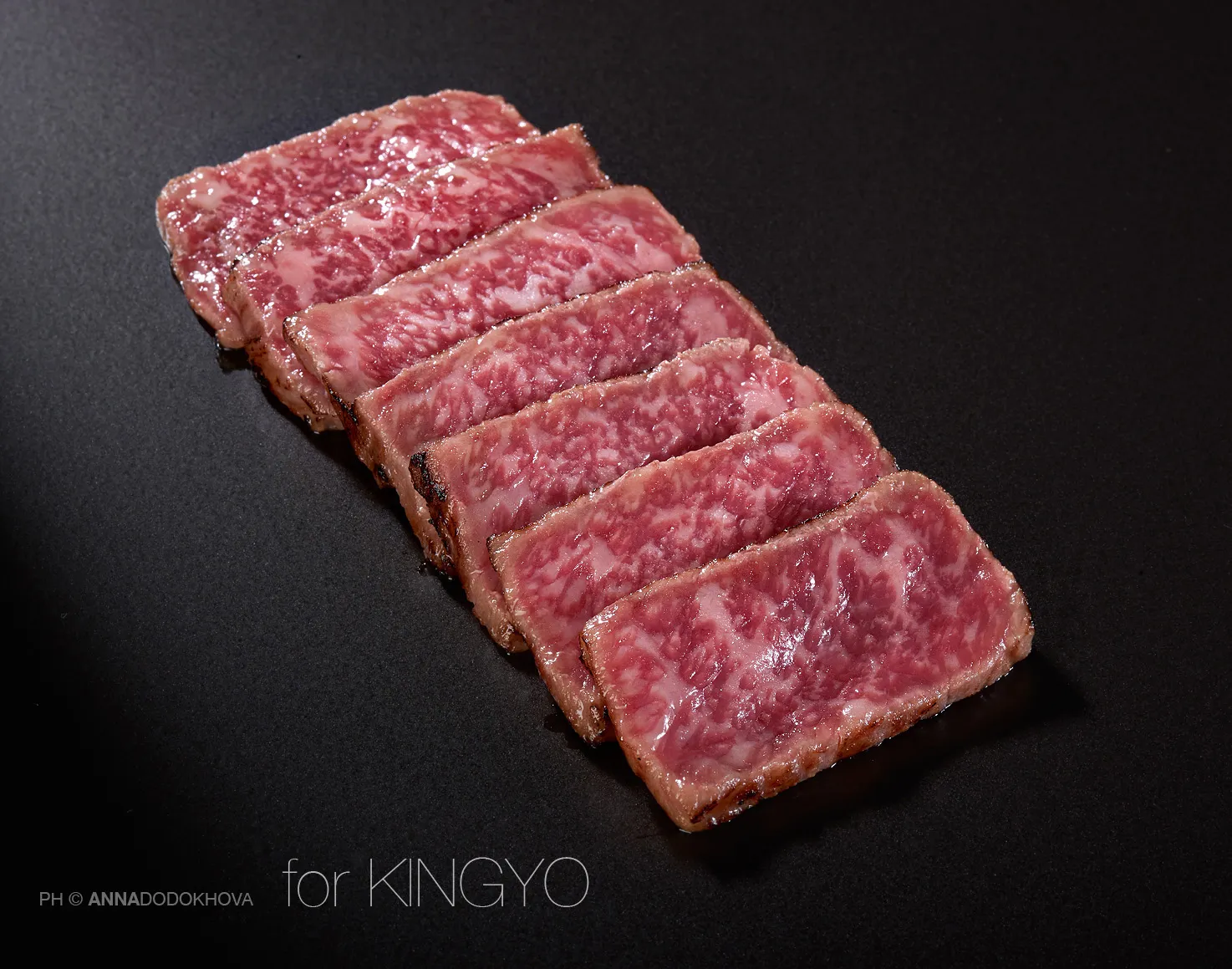 Фотосъёмка блюд ресторана японской кухни Kingyo. Фуд-фотограф, фуд-стилист Анна Додохова
